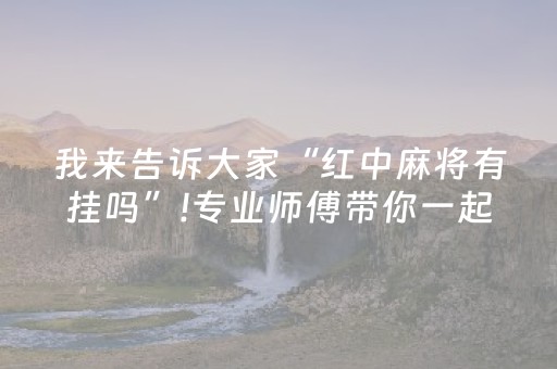 玩家实测“手机红中麻将胡牌神器”（详细透视教程）-哔哩哔哩