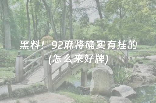 新版本“掌嗨红包有没有软件”（详细透视教程）-哔哩哔哩