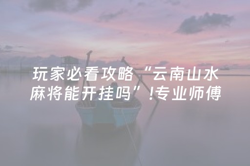 分享辅助“打哈儿麻将怎么容易赢”（详细透视教程）-哔哩哔哩