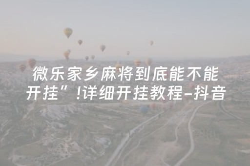 实测分享“手机麻将挂牌器是骗人的吗”（详细透视教程）-哔哩哔哩