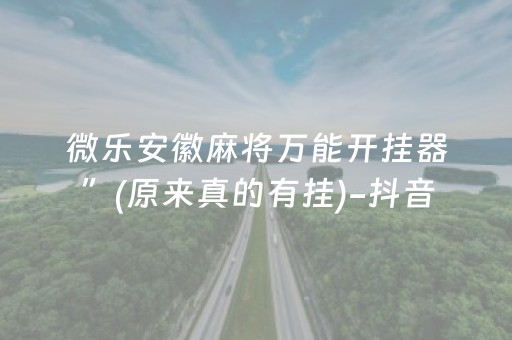 玩家必看攻略“程序麻将设备 黑科技（助赢神器通用版）