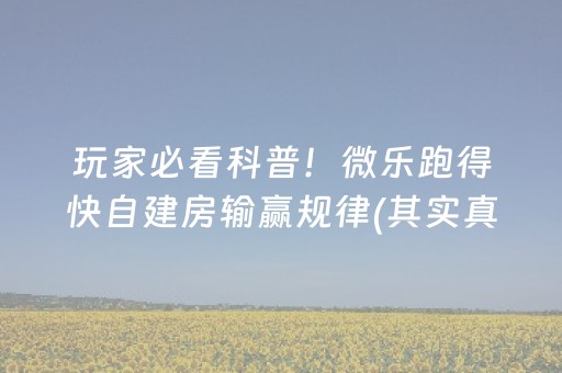 实测分析“微信跑得快怎么让系统发好牌”（详细辅助教程）-哔哩哔哩