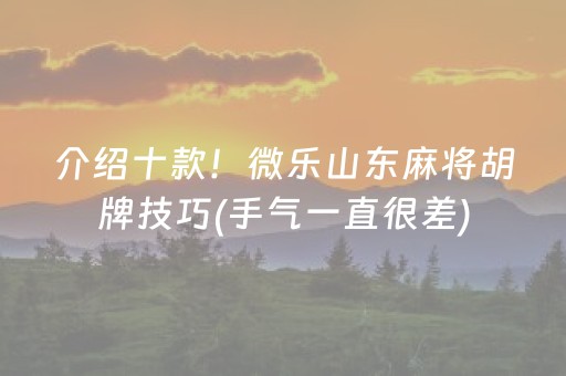 2分钟秒懂！“打哈儿麻将铺牌器”（详细辅助教程）-哔哩哔哩