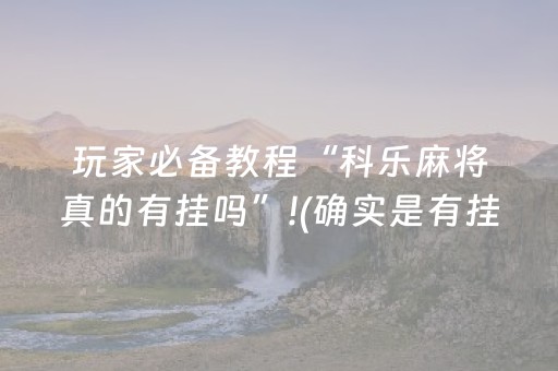 实测结果“手机打牌外挂怎么弄”（详细透视教程）-哔哩哔哩