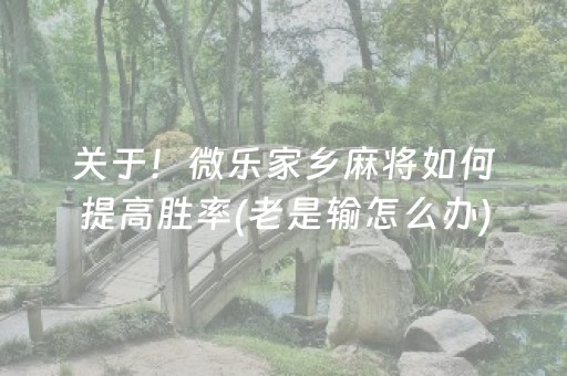 玩家必看攻略“微乐麻将必备神器”（详细透视教程）-哔哩哔哩