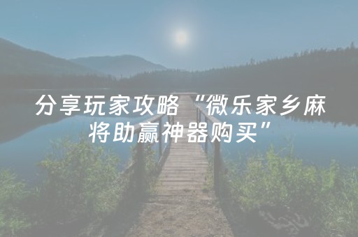 实测教程“小程序麻将插件”（详细透视教程）-哔哩哔哩