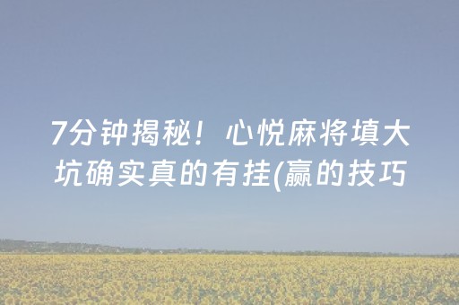 实测分享“微乐家乡麻将助赢神器直播”（详细开挂教程）-哔哩哔哩