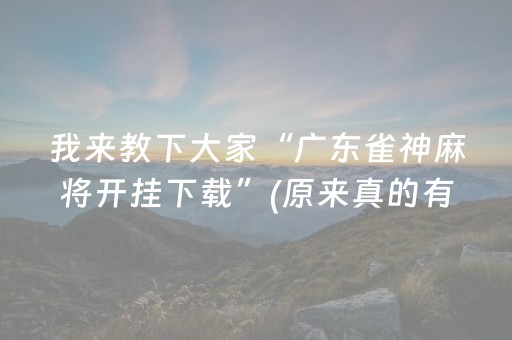 玩家必看教程！“情怀麻将控牌器”（详细透视教程）-哔哩哔哩