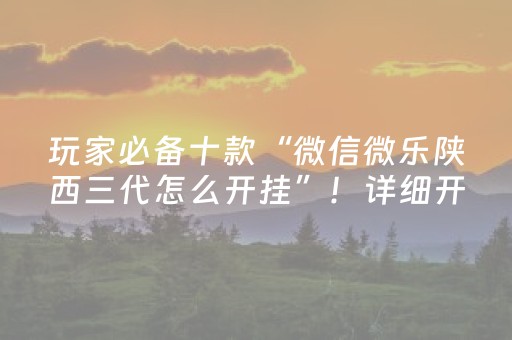 必看教程“微乐家乡麻将怎么让系统发好牌”（详细透视教程）-哔哩哔哩