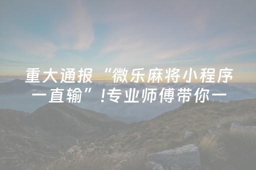 分享辅助“最新麻将黑科技设备（专用辅牌神器免安装）