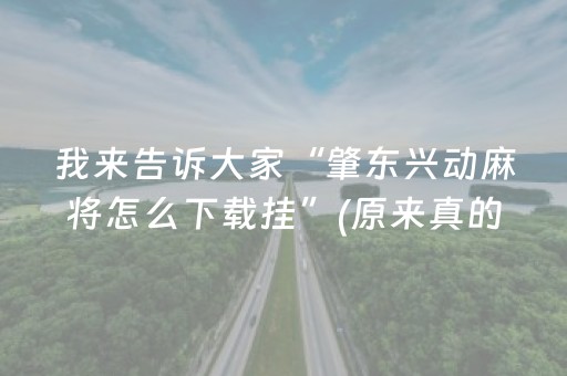 玩家必看攻略“微乐宁夏麻将有挂吗（助赢神器通用版）