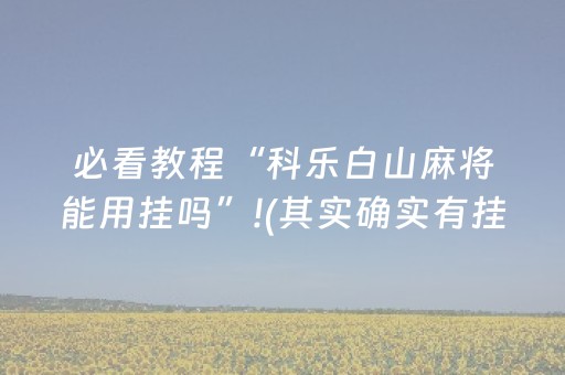 终于发现了“微乐吉林麻将斗地主助赢神器（专用辅牌神器免安装）