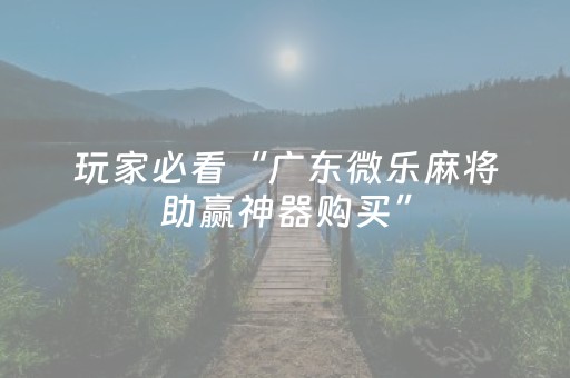 实测教程“麻将机免安装控牌器（专用辅牌神器免安装）