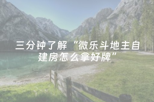 必看教程“麻将机三方不动只有一方（专用辅牌神器免安装）