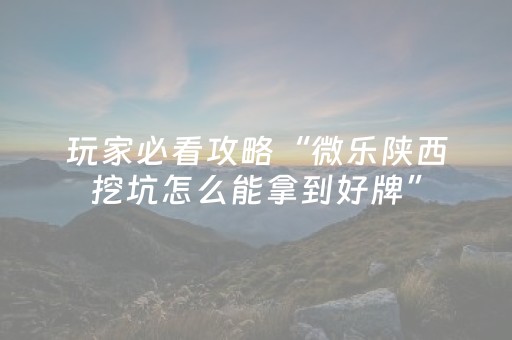 玩家实测“微信小程序麻将插件（助赢神器通用版）