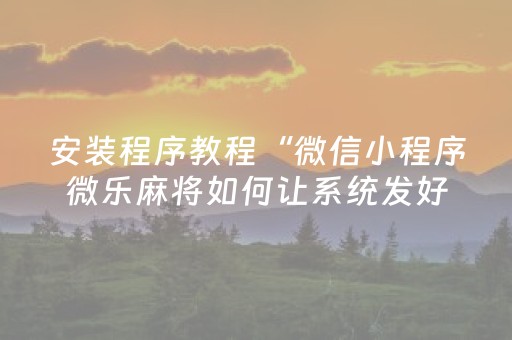 必看教程“手机扑克牌读牌器（助赢神器通用版）