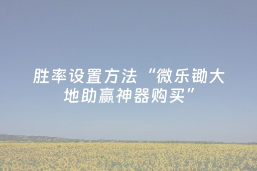 教程辅助“微信微乐麻将助赢神器购买（助赢神器通用版）