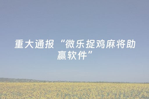 玩家必看教程！“微信微乐小程序麻将怎么提高胜率”（详细辅助教程）-哔哩哔哩