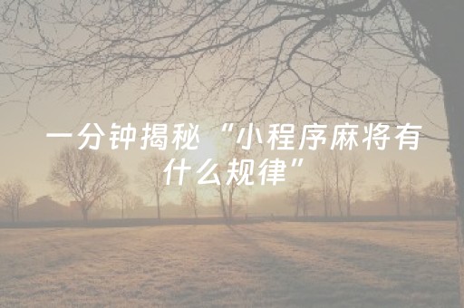 玩家必看攻略“玩麻将总输有破解方法吗（专用辅牌神器免安装）