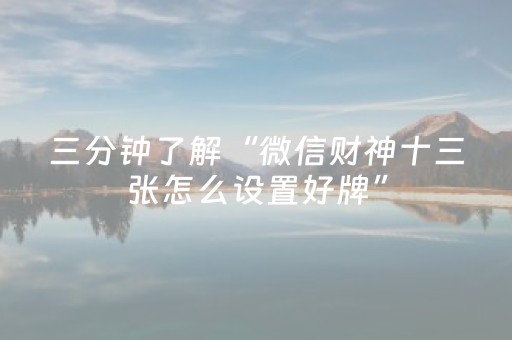 玩家必备教程“手机微乐麻将软件只赢不输（助赢神器通用版）