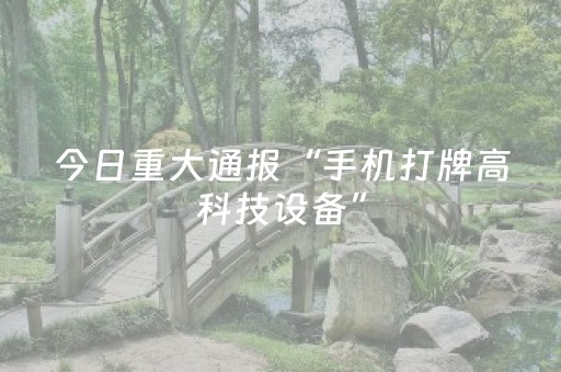 实测教程“哈灵麻将助赢神器（专用辅牌神器免安装）