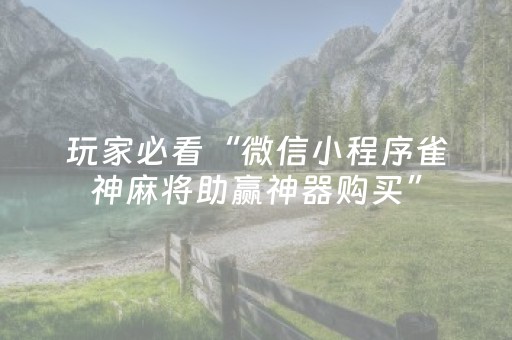 玩家实测“牵手跑胡子外挂怎么装（助赢神器通用版）