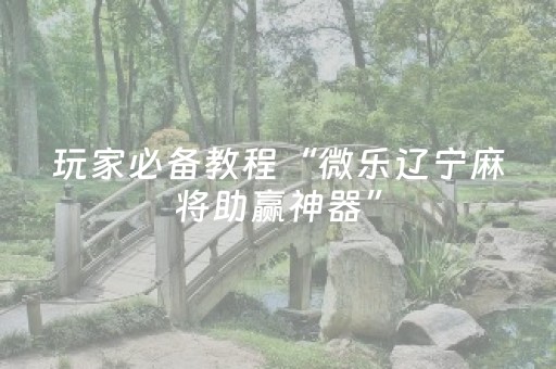 教程辅助“微信三公有人控制吗（专用辅牌神器免安装）