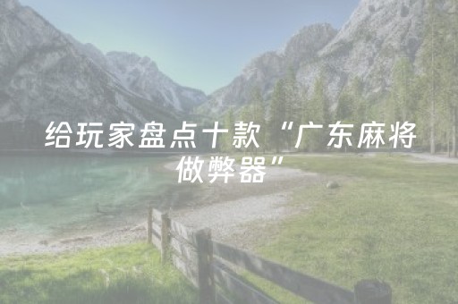 玩家必备教程“陕麻圈到底有没有外挂（助赢神器通用版）