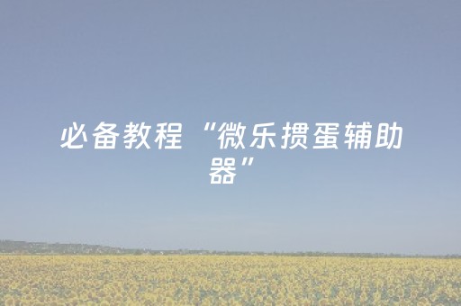 教程辅助“微乐麻将小程序自建房怎么赢”（详细透视教程）-哔哩哔哩