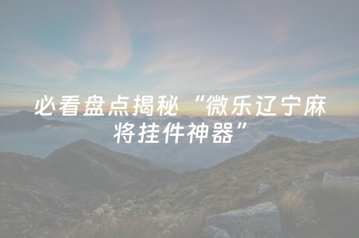 实测辅助“大头十三水刷好牌（专用辅牌神器免安装）