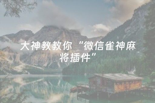 终于发现“腾讯广东麻将有挂吗（助赢神器通用版）