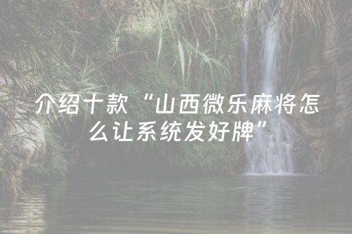 实测教程“微乐海南麻将赢牌的技巧”（详细透视教程）-哔哩哔哩