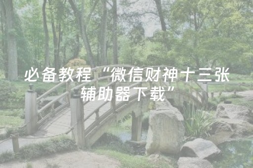 3分钟学会“手机斗牛软挂神器（助赢神器通用版）