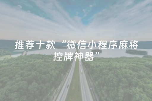 教程辅助“手机控牌app（专用辅牌神器免安装）