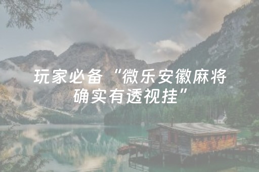 实测分享“微乐手机麻将怎样开的挂（专用辅牌神器免安装）