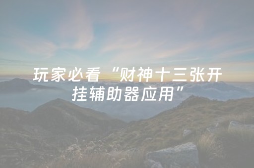 3分钟学会“雀神广东麻将神器软件（专用辅牌神器免安装）