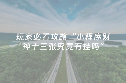 实测辅助“微乐划水小程序免费黑科技（专用辅牌神器免安装）