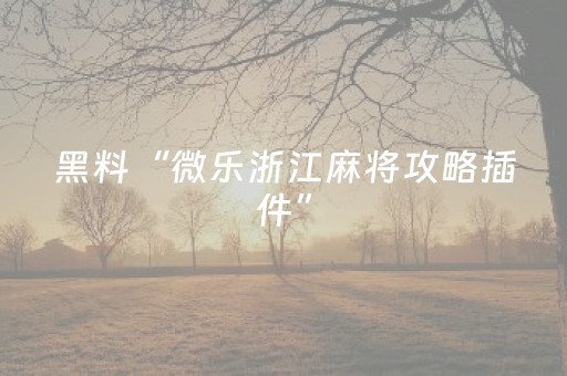 实测分享“微乐湖南麻将插件购买（助赢神器通用版）