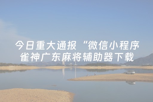 实测分享“微信微乐麻将系统一直让输咋回事（专用辅牌神器免安装）