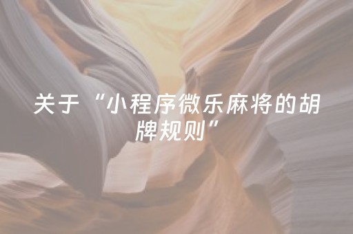 玩家实测“程序麻将机检测仪（专用辅牌神器免安装）