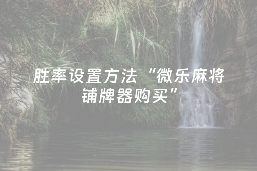 实测分享“麻将芯片解码器（专用辅牌神器免安装）