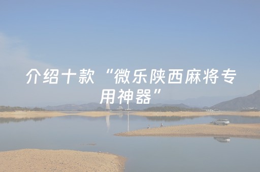 玩家实测“最先进的麻将老千仪器（专用辅牌神器免安装）