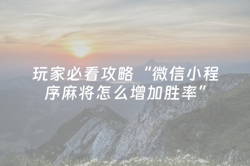 厉害了“微乐河北麻将怎么让系统发好牌”（透明器教程)