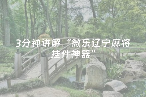 必备教程“手机麻将助赢神器免安装”（开挂辅助脚本)