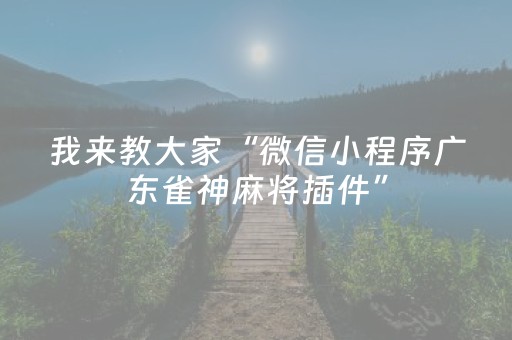 玩家必看攻略“手机安装麻将机神器”（可以设置输赢吗)