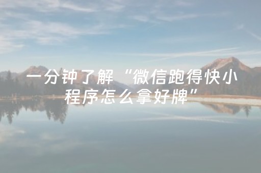 终于懂了“微乐掼蛋小程序辅助软件”（做弊器软件下载)