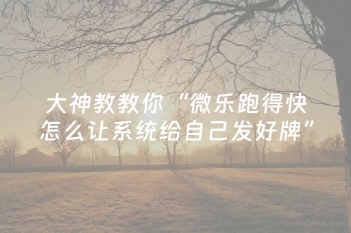 给玩家盘点十款“微乐安徽麻将充值会提高胜率么”（可以设置输赢吗)