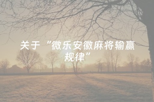 安装教程“微乐四川麻将装挂怎么安装”（必赢神器免费安装)
