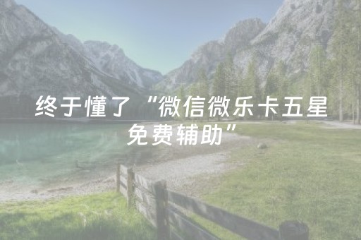 胜率设置方法“小程序微乐麻将怎么设置才能有好牌”（胜负规律拿好牌)
