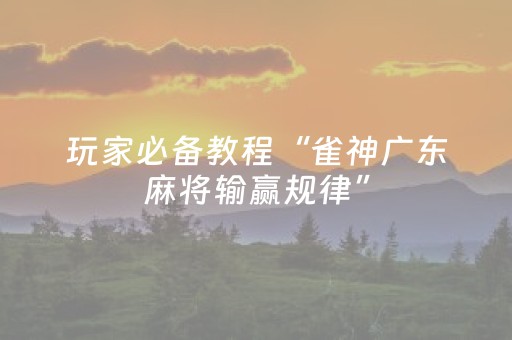 3分钟讲解“微乐湖南麻将如何让系统发好牌”（必赢神器辅助器)